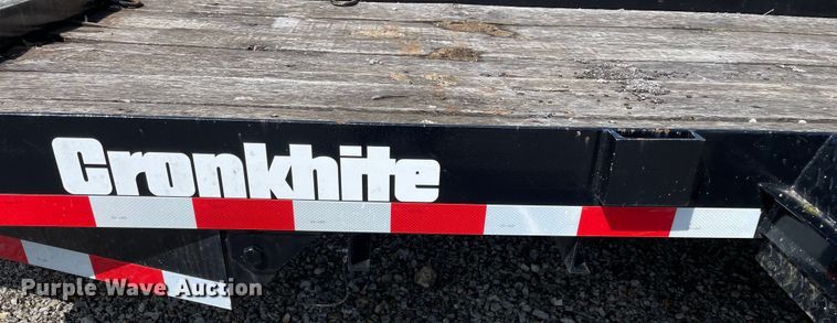 image for item OG9876 2001 Cronkhite 3400E tilt deck utility trailer