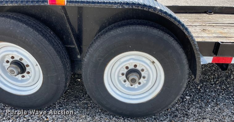 image for item OG9876 2001 Cronkhite 3400E tilt deck utility trailer