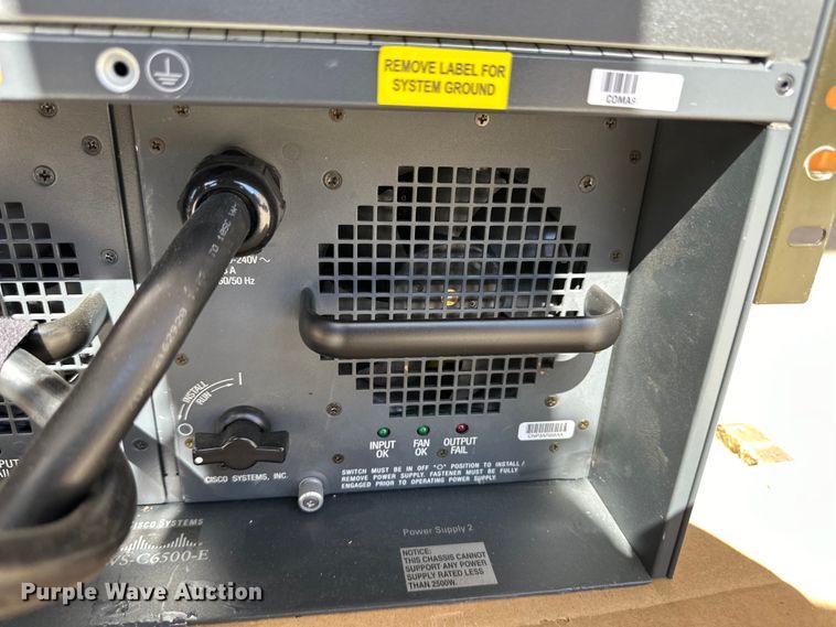 image for item OI9023 Cisco Catalyst C6509 network switch