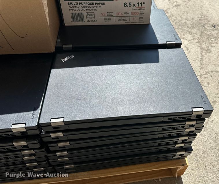 image for item OI9025 (84) Lenovo laptops