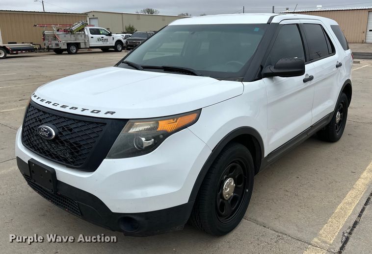 image for item OI9491 2015 Ford Explorer Police Interceptor SUV