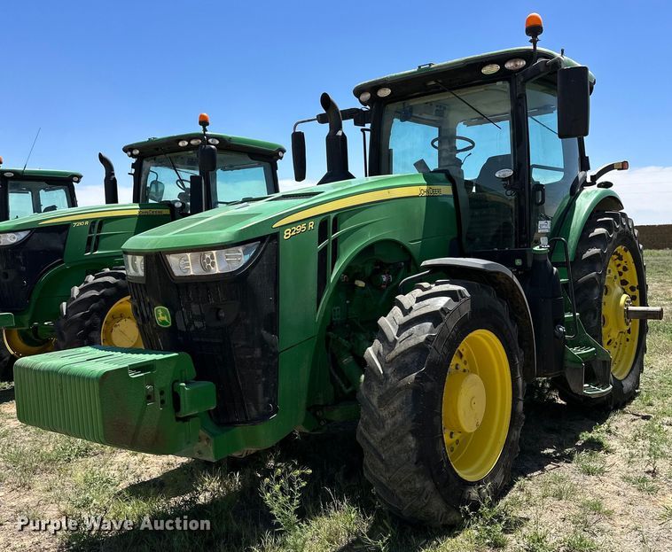 image for item DG4368 2017 John Deere 8295R MFWD tractor