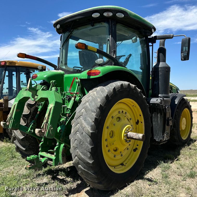 image for item DG4368 2017 John Deere 8295R MFWD tractor