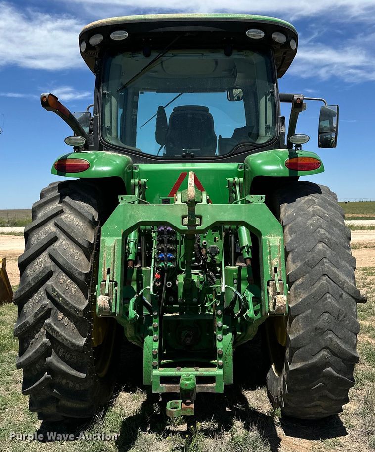 image for item DG4368 2017 John Deere 8295R MFWD tractor