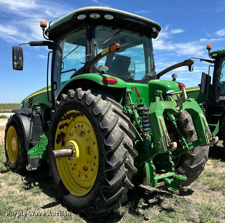image for item DG4368 2017 John Deere 8295R MFWD tractor