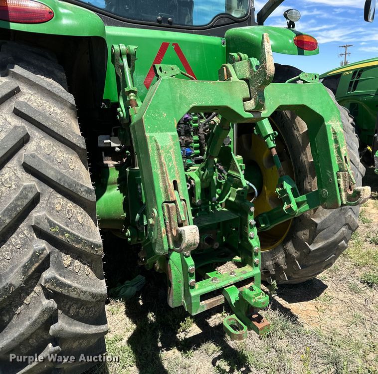 image for item DG4368 2017 John Deere 8295R MFWD tractor