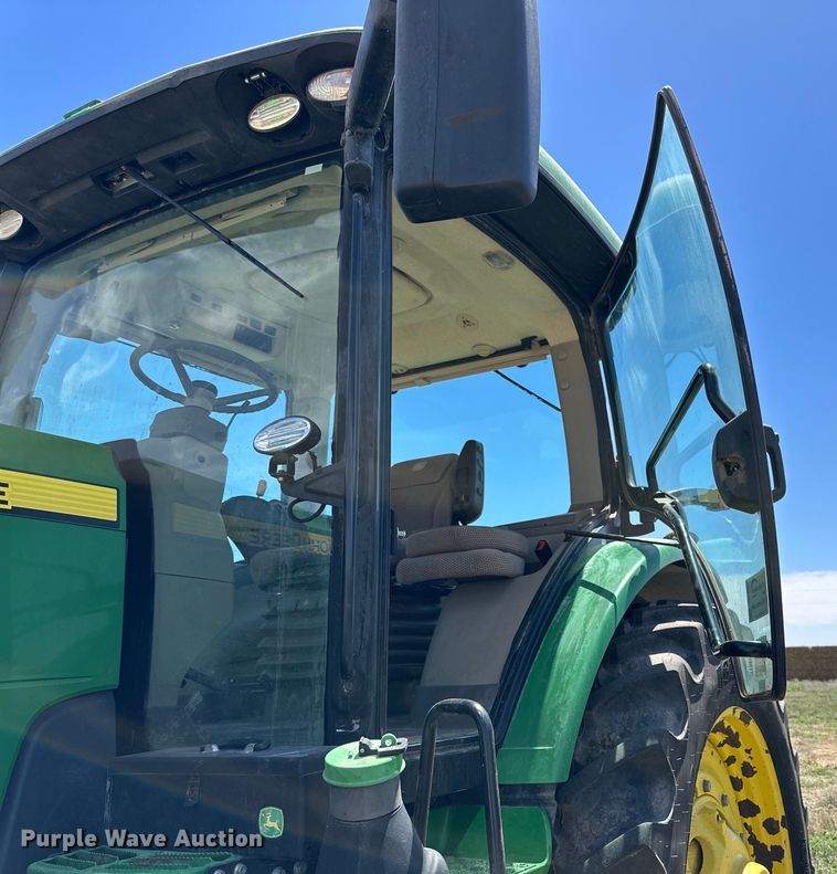 image for item DG4368 2017 John Deere 8295R MFWD tractor
