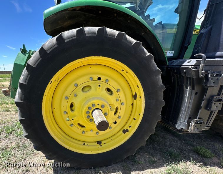 image for item DG4368 2017 John Deere 8295R MFWD tractor