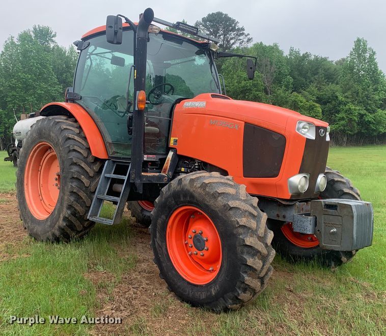image for item DM7807 2013 Kubota M135GX MFWD tractor