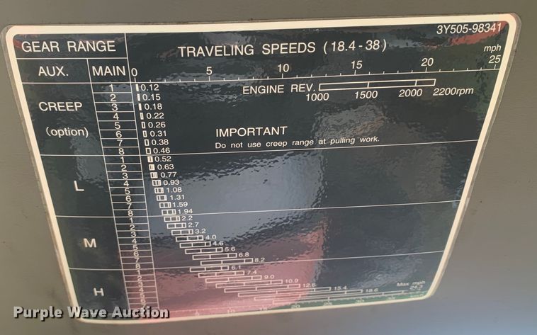 image for item DM7807 2013 Kubota M135GX MFWD tractor