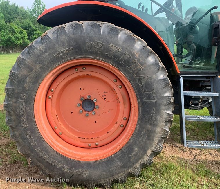 image for item DM7807 2013 Kubota M135GX MFWD tractor