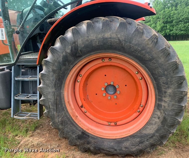 image for item DM7807 2013 Kubota M135GX MFWD tractor