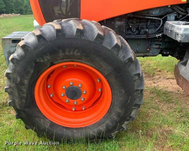 image for item DM7807 2013 Kubota M135GX MFWD tractor