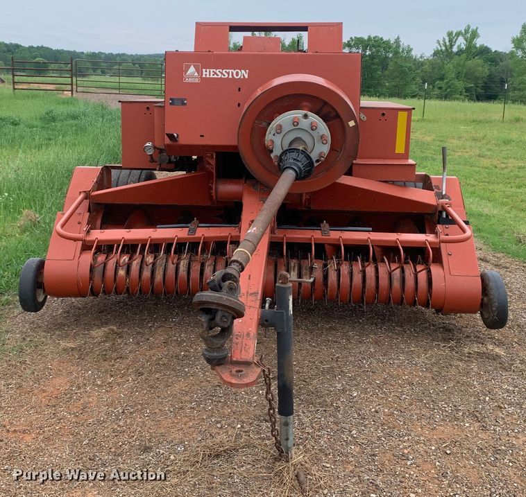 image for item DM7813 2003 Hesston 4590 small square baler