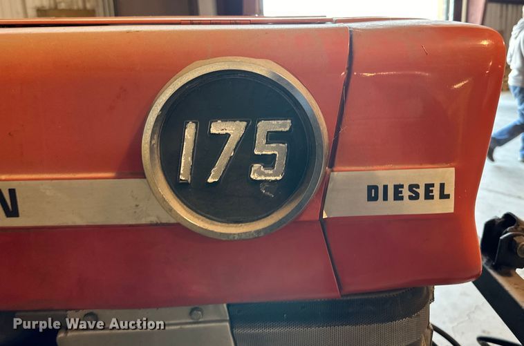 image for item DQ0752 1968 Massey Ferguson  175 tractor