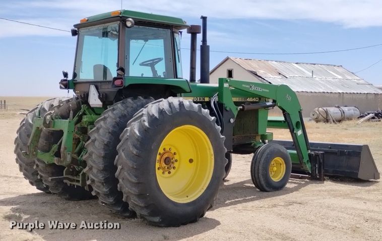 image for item DQ6073 1981 JohnDeere 4640 tractor