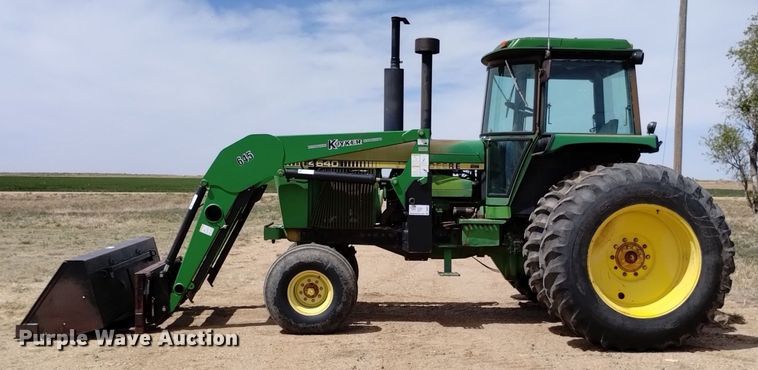 image for item DQ6073 1981 JohnDeere 4640 tractor