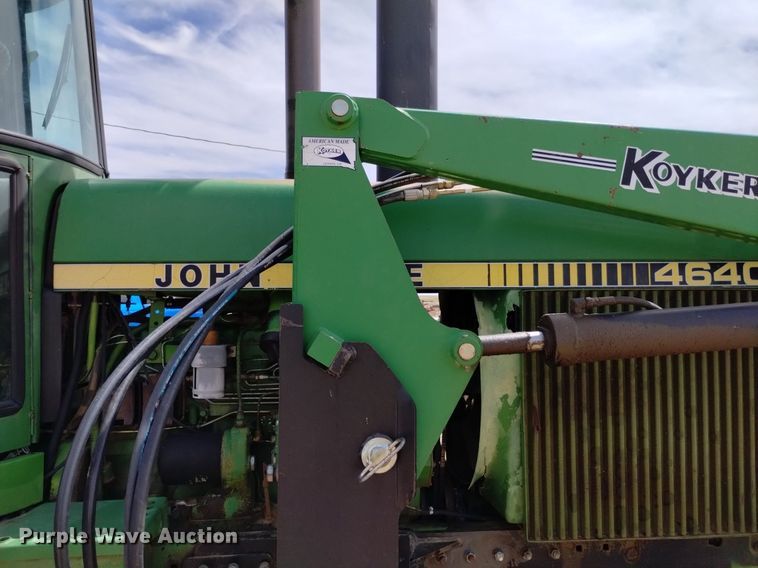 image for item DQ6073 1981 JohnDeere 4640 tractor