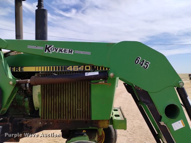 image for item DQ6073 1981 JohnDeere 4640 tractor