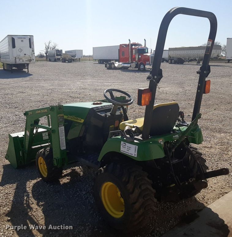 image for item DQ6975 2004 John Deere 2210 MFWD tractor