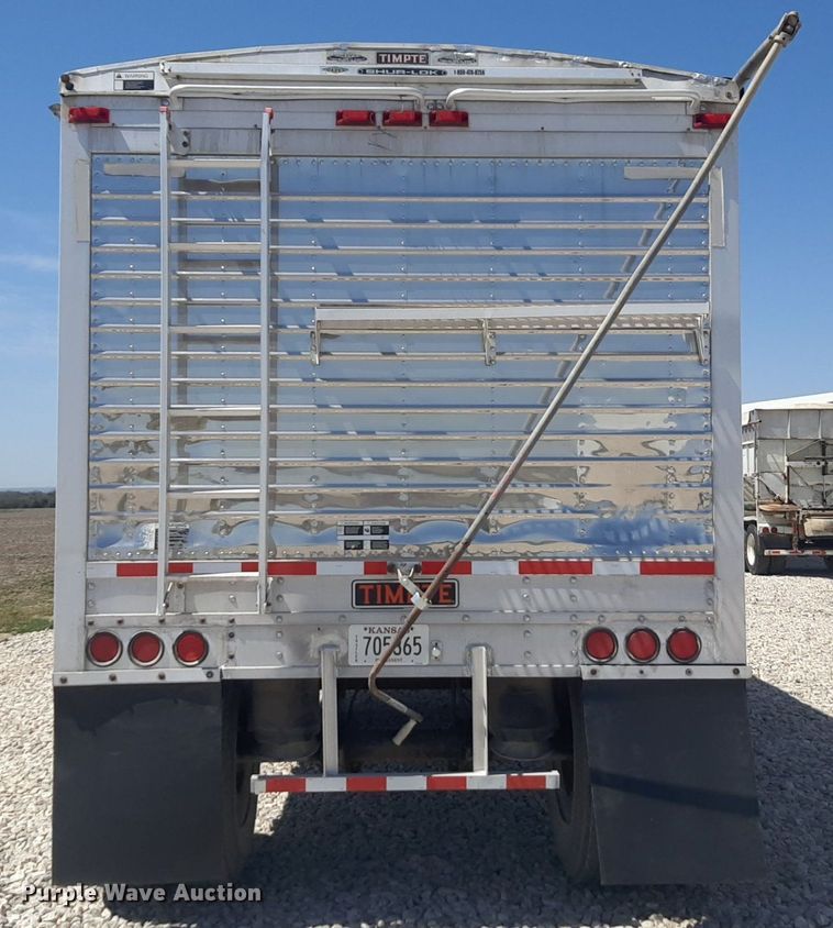 image for item DQ6988 2007 Timpte Super Hopper grain trailer