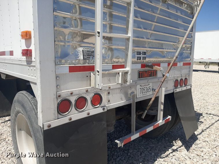 image for item DQ6988 2007 Timpte Super Hopper grain trailer
