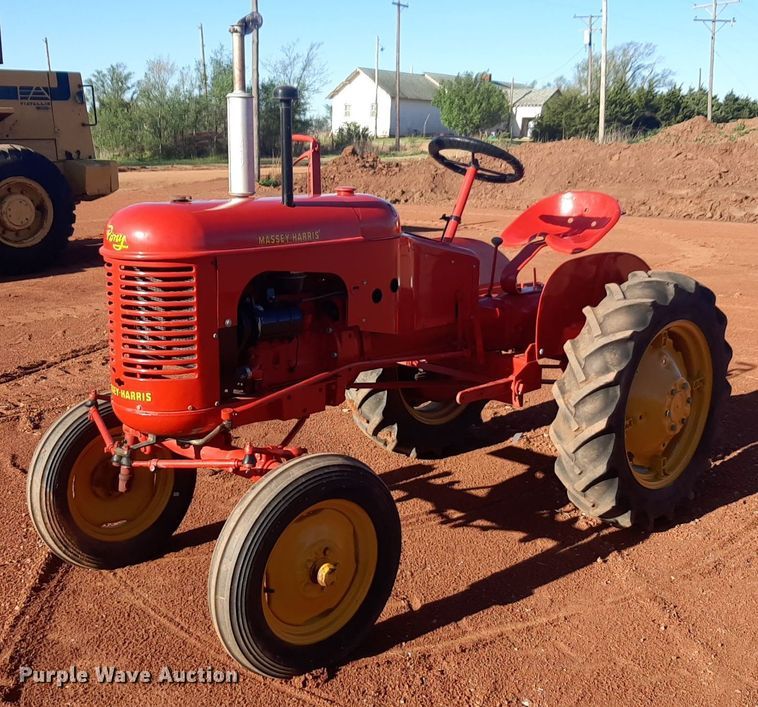 image for item DQ7001 1949 Massey-Harris Pony tractor