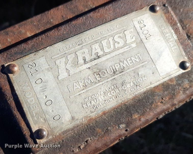 image for item DQ7003 Krause 21000 tandem disk