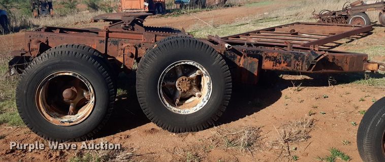 image for item DQ7004 Shop built trailer dolly