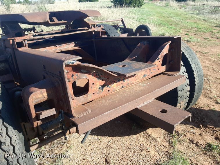 image for item DQ7004 Shop built trailer dolly