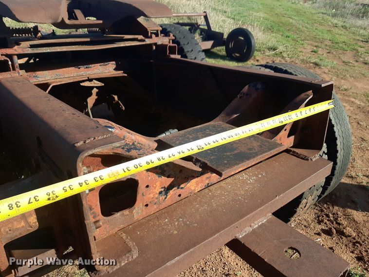 image for item DQ7004 Shop built trailer dolly