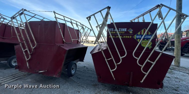 image for item DR7918 (2) Feed Train Gray Fox 145 creep feeders