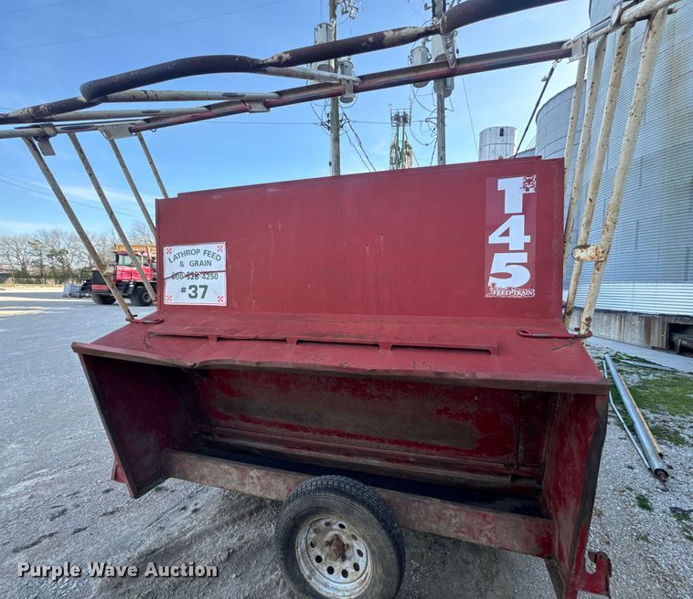 image for item DR7918 (2) Feed Train Gray Fox 145 creep feeders