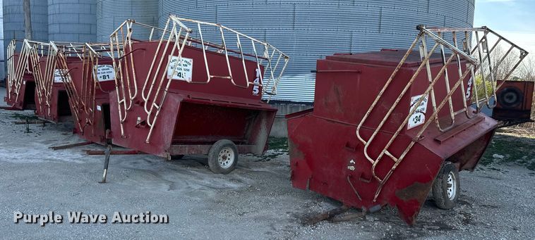 image for item DR7919 (3) Feed Train Gray Fox 145 creep feeders