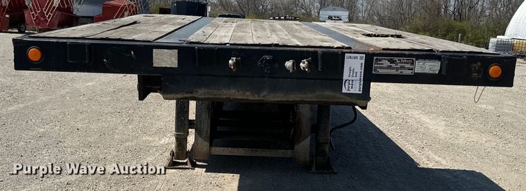 image for item DR7921 1996 Talbert T3SDW-140K-FC-T drop deck equipment trailer