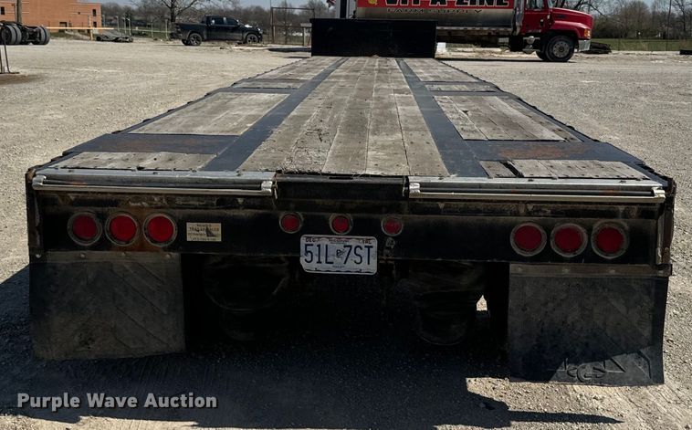 image for item DR7921 1996 Talbert T3SDW-140K-FC-T drop deck equipment trailer