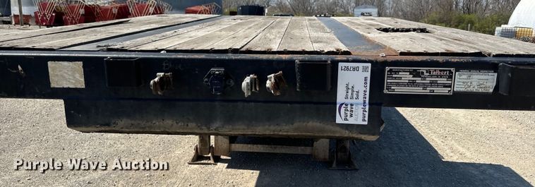 image for item DR7921 1996 Talbert T3SDW-140K-FC-T drop deck equipment trailer