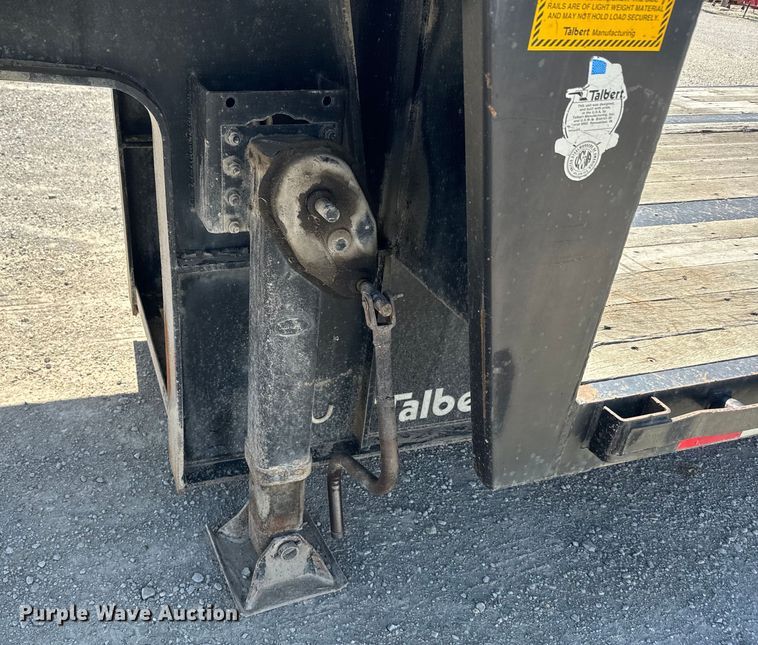 image for item DR7921 1996 Talbert T3SDW-140K-FC-T drop deck equipment trailer