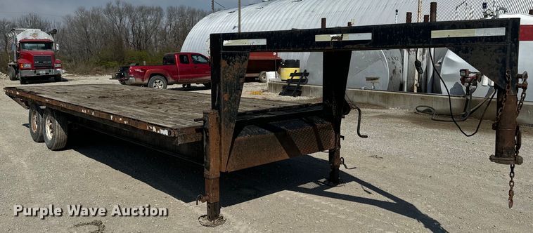 image for item DR7922 2004 Shop built equipment trailer