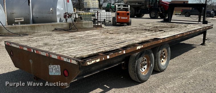 image for item DR7922 2004 Shop built equipment trailer