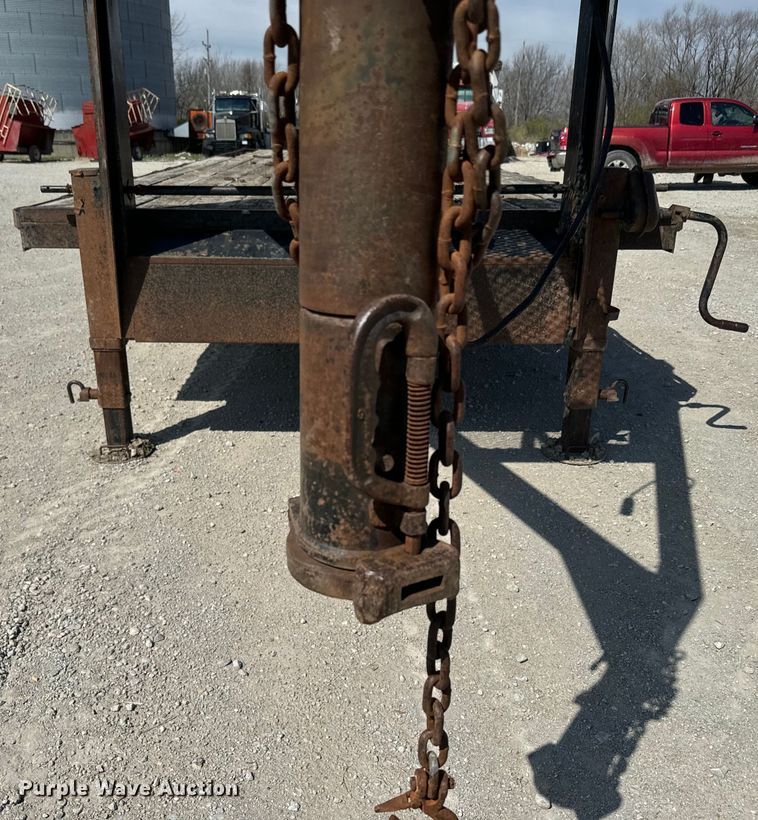 image for item DR7922 2004 Shop built equipment trailer
