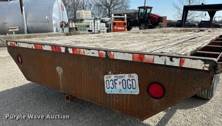 image for item DR7922 2004 Shop built equipment trailer