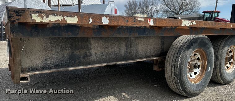image for item DR7922 2004 Shop built equipment trailer