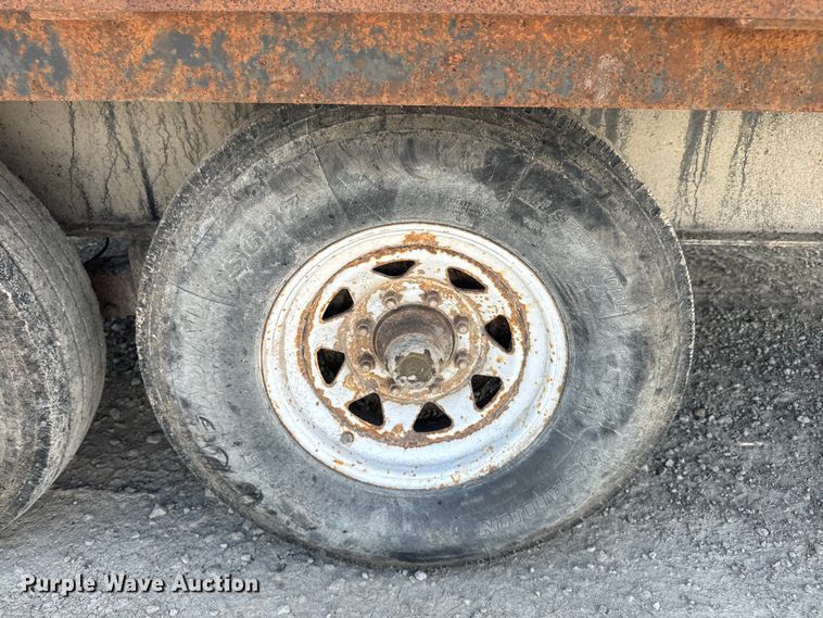 image for item DR7922 2004 Shop built equipment trailer