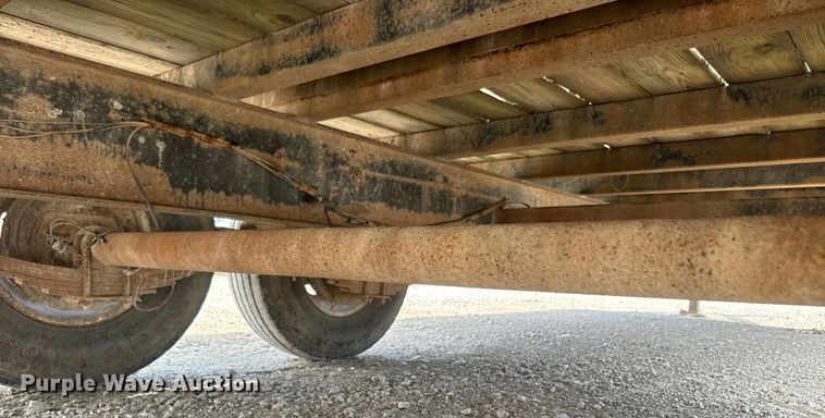 image for item DR7922 2004 Shop built equipment trailer