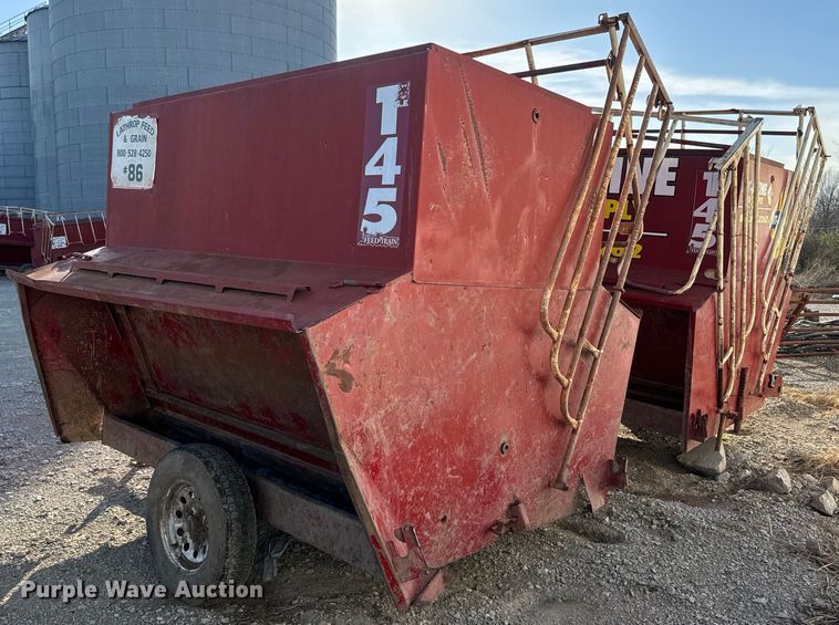 image for item DR7926 (2) Feed Train Gray Fox 145 creep feeders