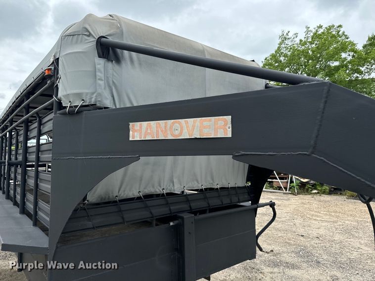 image for item EH3879 1993 Hanover livestock trailer