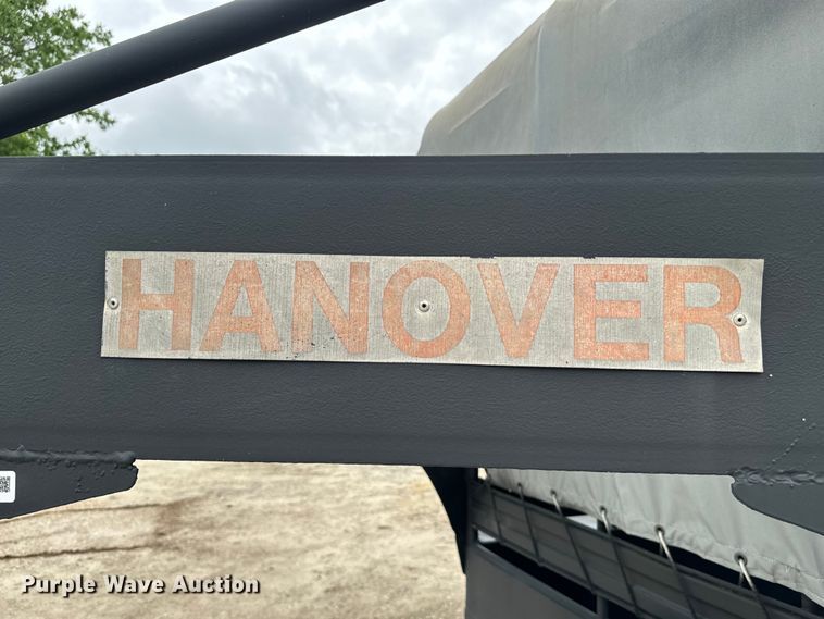 image for item EH3879 1993 Hanover livestock trailer