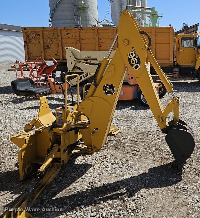 image for item EH5456 John Deere Worksite Pro 960 skid steer backhoe