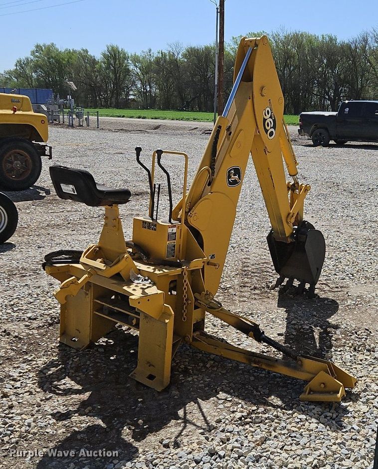 image for item EH5456 John Deere Worksite Pro 960 skid steer backhoe